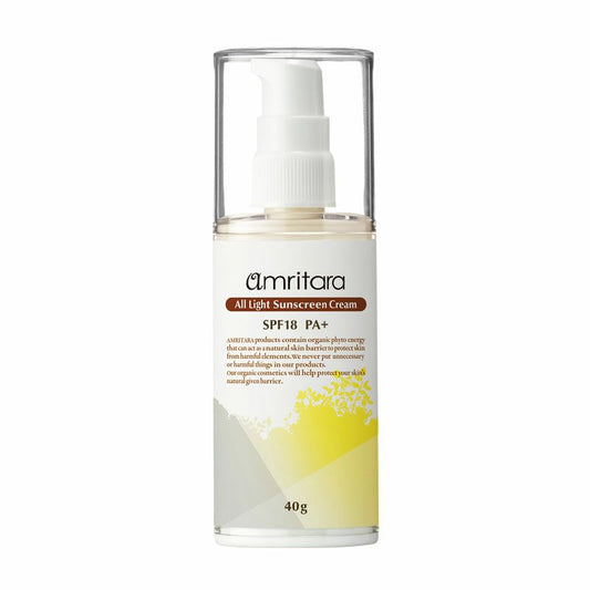 Amritara All Light Sunscreen Cream SPF18 PA+ 40g